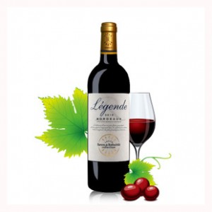 法国进口红酒拉菲传奇2010干红葡萄