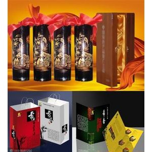 供应批发广西桂林土特产大雕刻竹筒酒图2