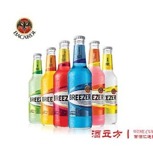 爱情公寓正品bacardi百加得冰锐朗姆预调鸡尾酒275ml*6瓶7种口味