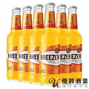 正品 百加得冰锐朗姆预调酒 橙味 275ml*24