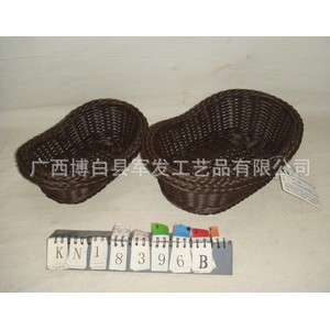 大量供应KN18396A/B编织篮  优质PP编织篮图2