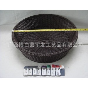 大量供应2012新款KN18488A/B环保PP编织篮 容量大图2