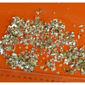 【海水薄珍珠母颗粒】供应贝壳粒，人造大理石贝壳马赛克，图2