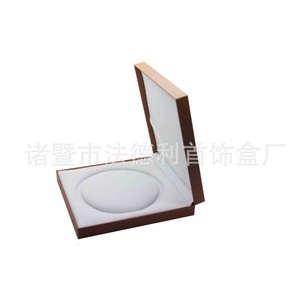 嵌面新黄皮大方盒 珍珠项链盒图2