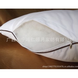 韩版精品巴马火麻决明子保健颈椎枕头舒适定型pp棉枕芯厂家直销图2