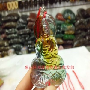 特价批发 观音琉璃车挂 汽车挂饰 车饰 汽车用品 旅游产品图2