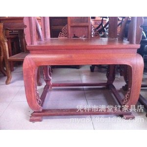 批发/缅甸花梨/皇宫椅三件套/大果紫檀/红木家具图2