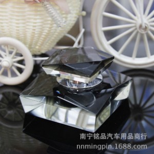 K9水晶香水座创意水晶天山切面高档内饰用品批发高档汽车用品图2