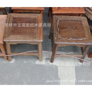 批发零售越南红木家具 鸡翅木小方凳 ，矮凳，做工精细