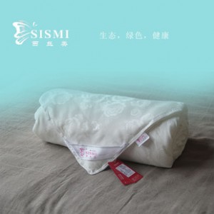 广西纯天然白色蚕丝被 长丝 桑蚕丝秋冬被 柔软温暖美容防感冒图2