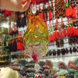 特价批发 彩色琉璃车挂 汽车挂饰 车饰 汽车用品 旅游产品图2