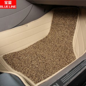 宝蓝 奔驰A200 A180 B180 B200 B260 smart 全包围汽车丝圈脚垫图2