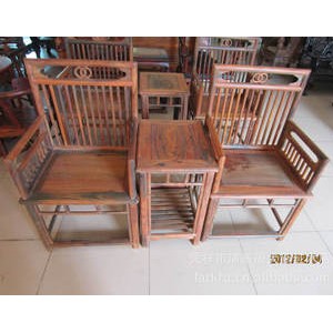 红酸枝梳椅三件套  红木家具 越南红木  生坯家具