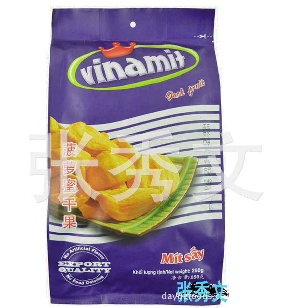 进口干果批发 德诚vinamit AK菠萝蜜干果 250克1