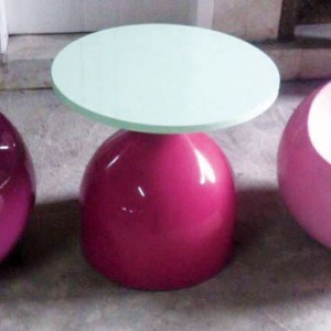 供应室内外用（创意）玻璃钢桌椅
