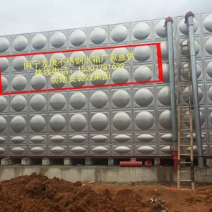 专业供应桂林市50立方不锈钢水箱图2
