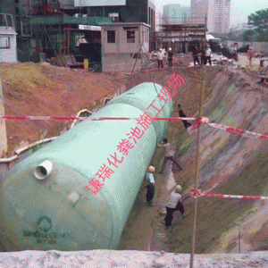 钦州JWHFC-5#生物处理玻璃钢化粪池图2