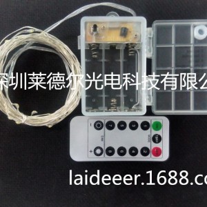 LED铜线灯串、电池盒灯串、树藤灯串、工艺品装饰灯串图3