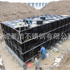 江苏盐城雅洁不锈钢厂家直销各种型号不锈钢水箱图2