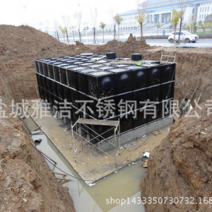 江苏盐城雅洁不锈钢厂家直销各种型号不锈钢水箱图3